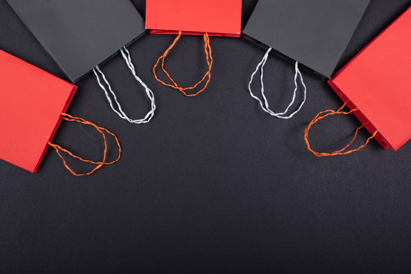 Online shopping bags representing marketplace sales